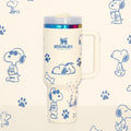 Snoopy Chill Tumbler – 40oz line-art character tumbler