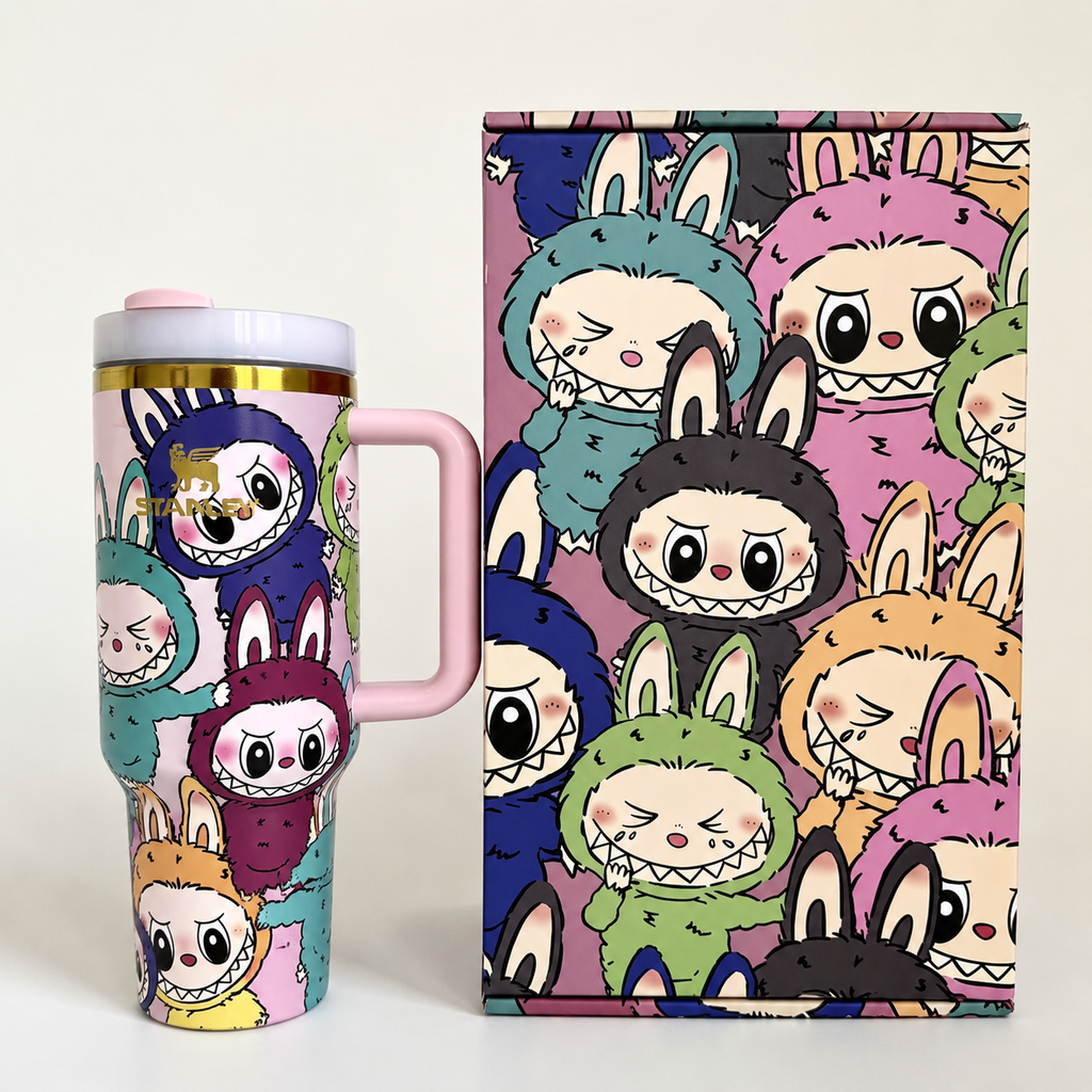 Color Pop Mischief Insulated Tumbler – colourful 40oz character tumbler