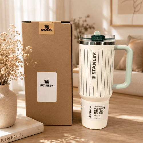 Evergreen Classic Insulated Tumbler – 40oz tumbler with forest green accents