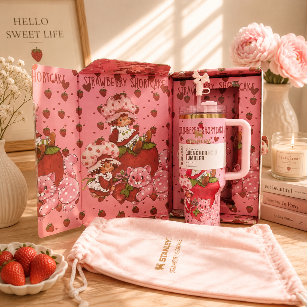 Strawberry Dream Tumbler – red colourway