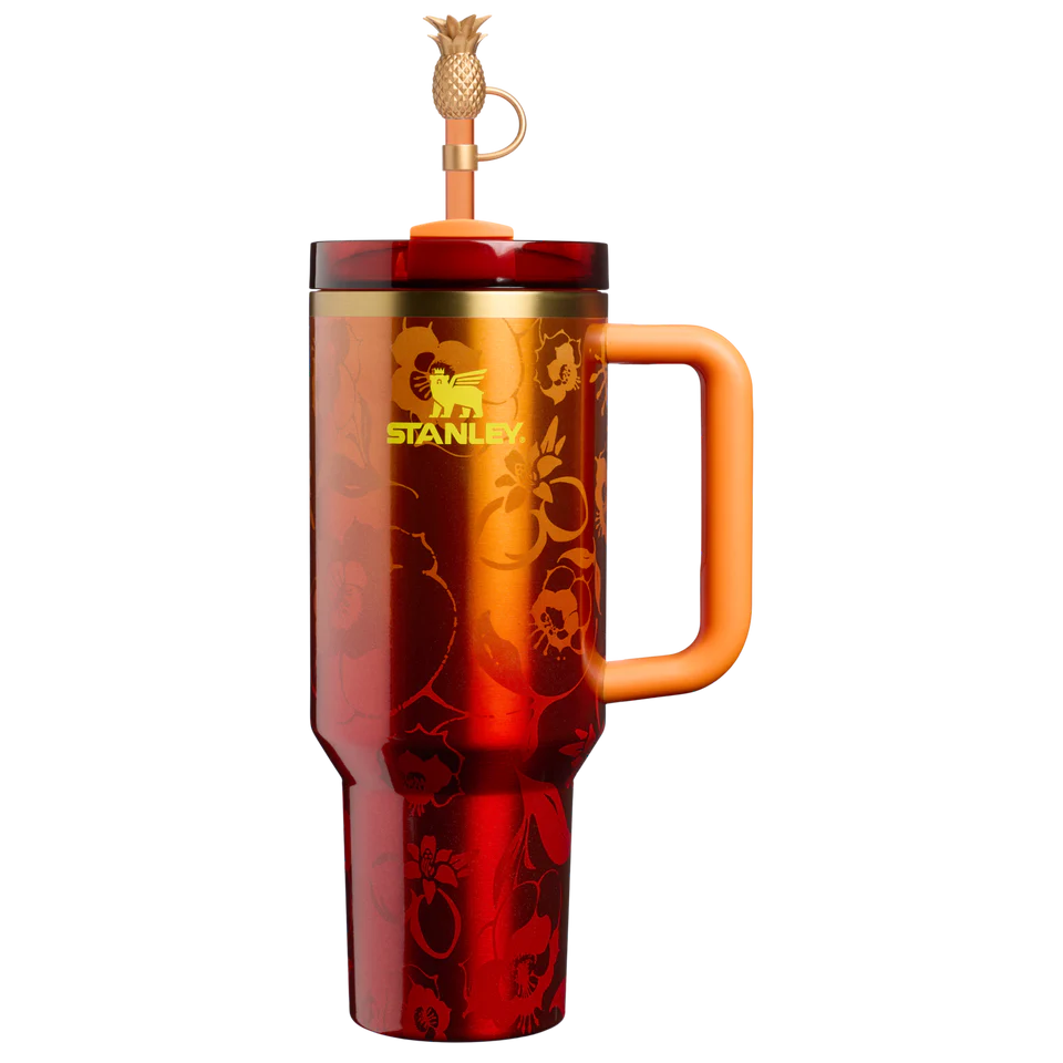 Stanley Sunset Bloom Tumbler – back view