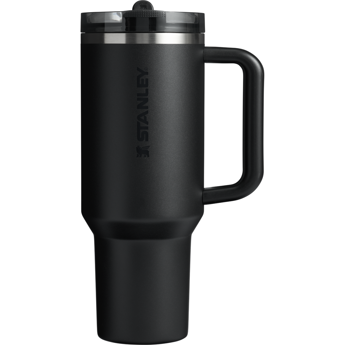 Stanley Quencher ProTour Flip Straw Tumbler 1.18L, Black 2.0 - front view