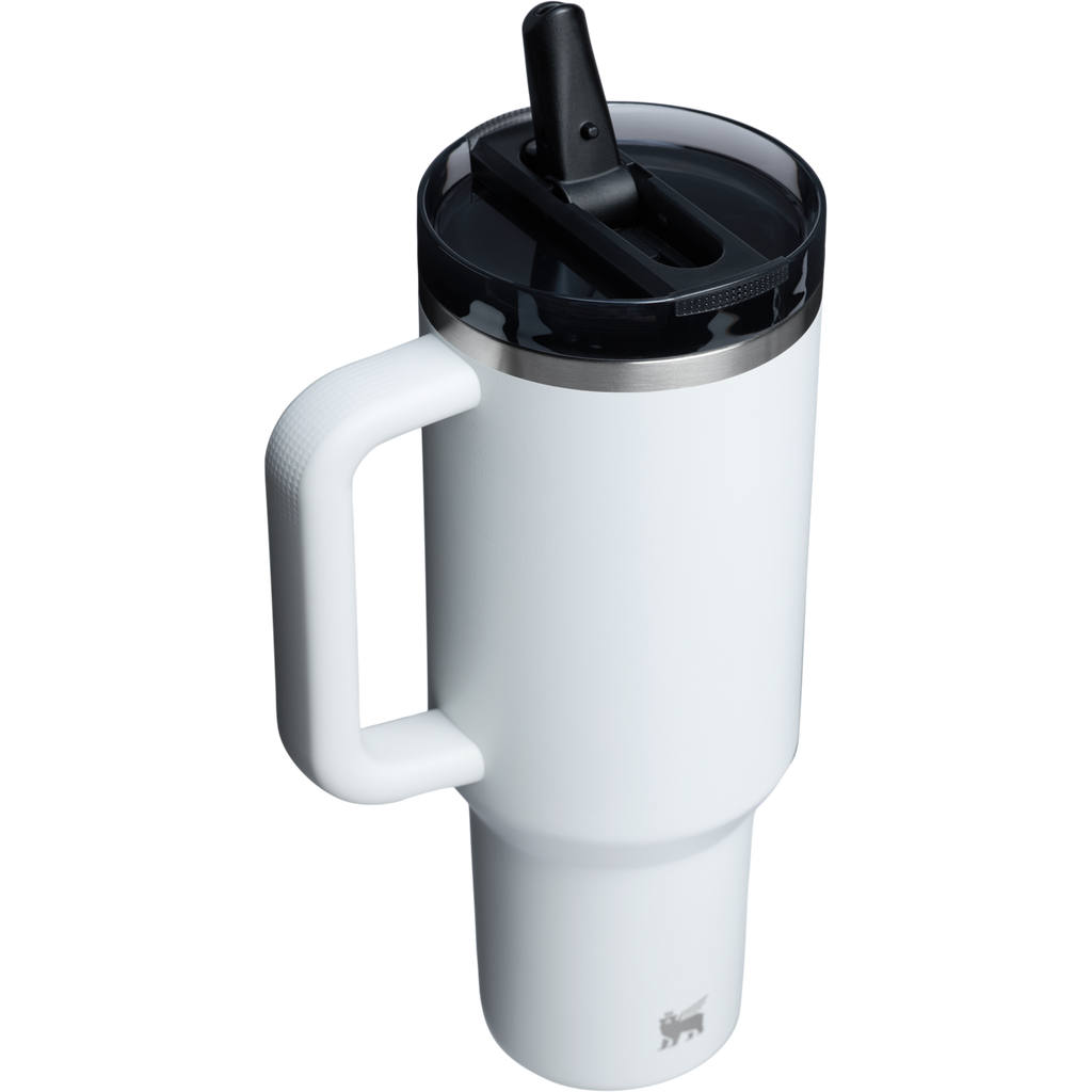 Stanley Quencher ProTour Flip Straw Tumbler 1.18L, Chalk - back view