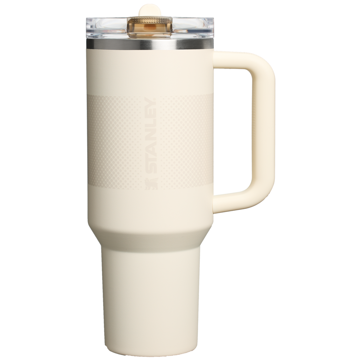 Stanley Quencher ProTour Flip Straw Tumbler 1.18L, Cream Fade - front view
