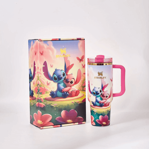 Blossom Love Insulated Tumbler Gift Set – pastel 40oz tumbler with gift box