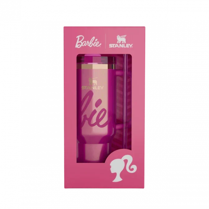 Stanley x Barbie Icon Quencher H2.0 FlowState Tumbler 40oz, Limited Edition